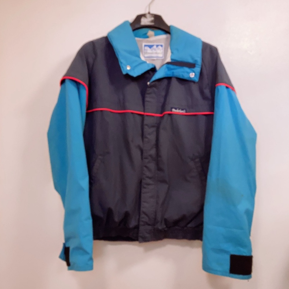 Vintage 70’s Powderhorn Engineering Jacket Men’s M/L Windbreaker Full Zip USA